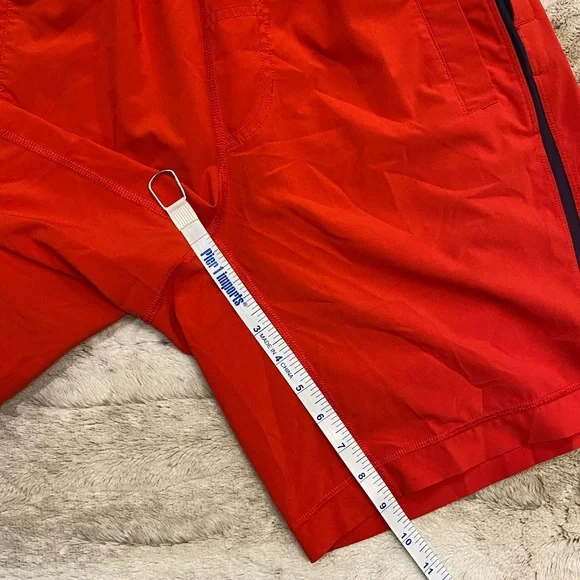 Lululemon Men’s lined Pace-Breaker Shorts in Red Size S - Picture 5 of 9